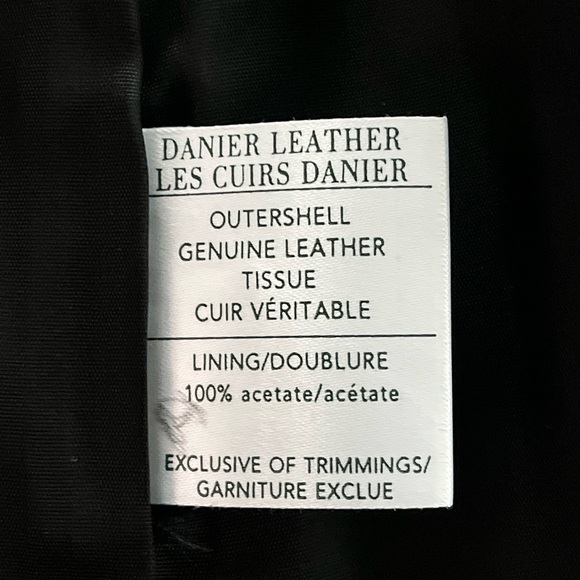 Danier Black Suede New Business Casual vintage Relaxed Jacket/Coat Size XL - Picture 9 of 10